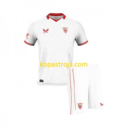 Billiga Fotbollströjor Sevilla FC Barn Hemma tröja 2023/24 Kortärmad